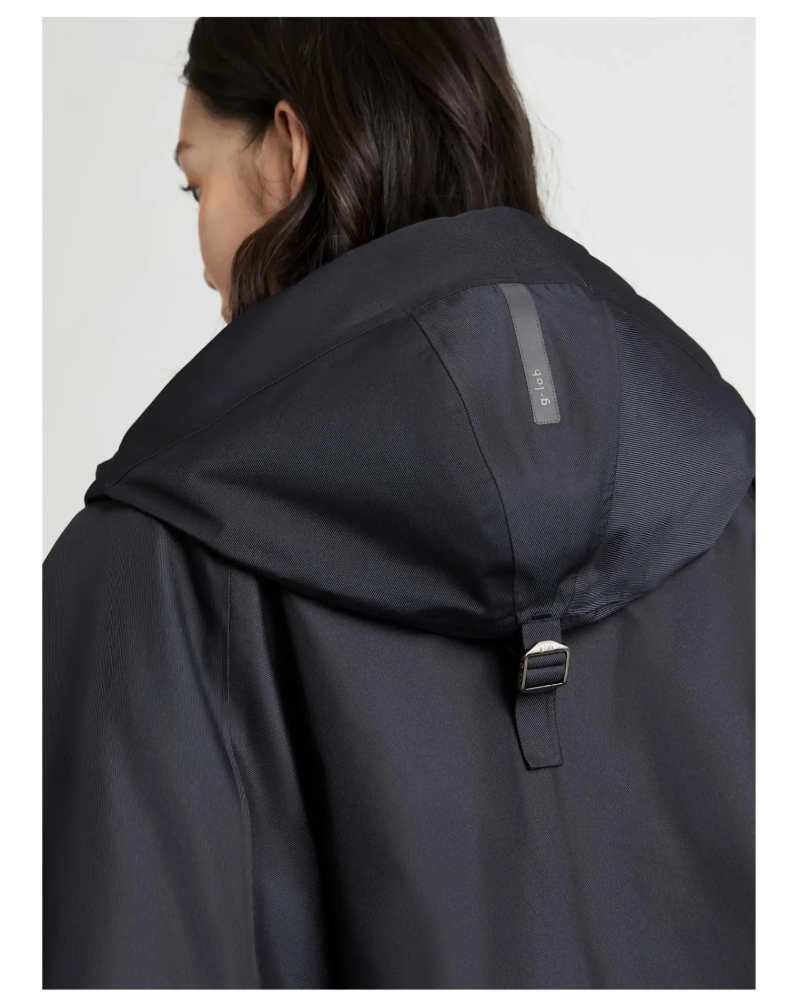 g-lab Vestes, Manteaux-Pure Oversize Parka Bleu marine
