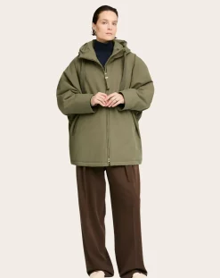 g-lab Vestes, Manteaux-Pure Parka Vert olive