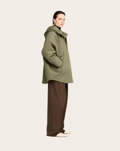 g-lab Vestes, Manteaux-Pure Parka Vert olive