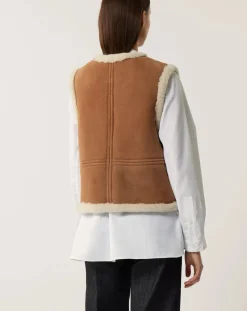 Soeur Vestes, Manteaux-Pyrenees Sleeveless Jacket Miel