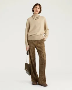 Momoni Pulls, Gilets-Quince Wool Sweater Sable