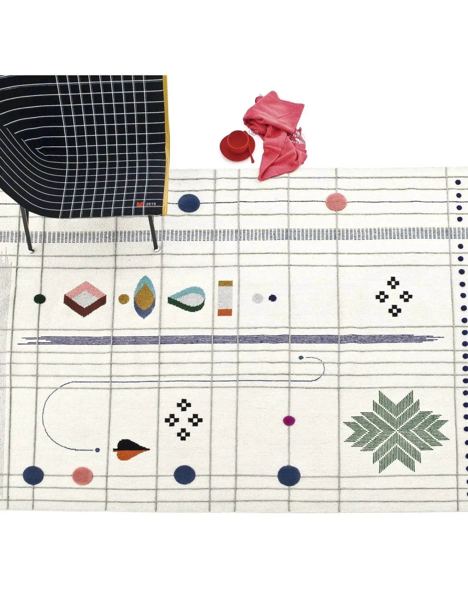 Nanimarquina Tapis-Rabari Rug, Nipa Doshi & Jonathan Levien Multicolore