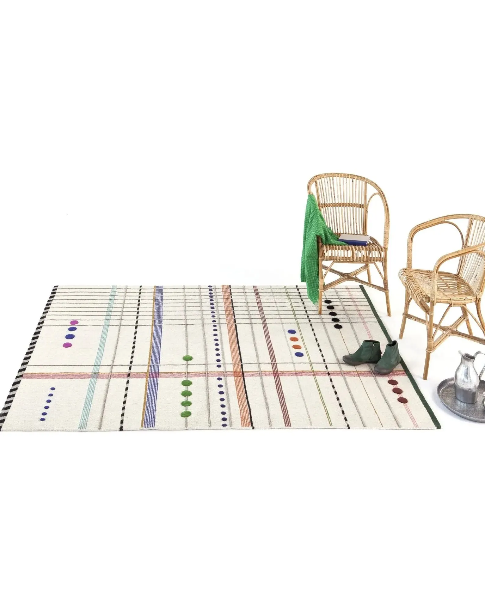 Nanimarquina Tapis-Rabari Rug, Nipa Doshi & Jonathan Levien Multicolore