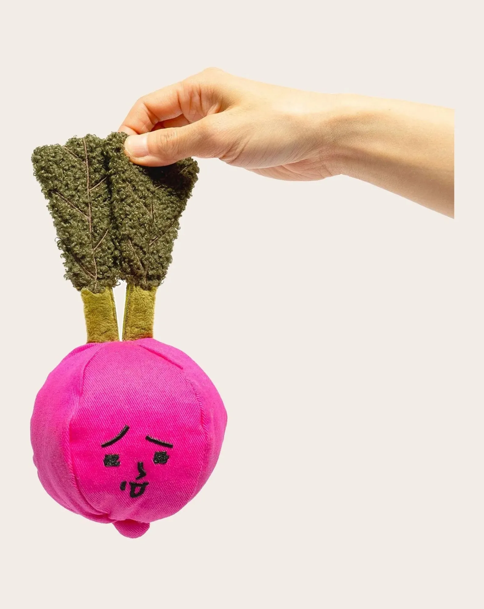 The Furry Folks Accessoires Animaux-Radish digging toy Rose