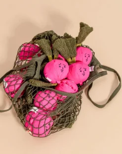 The Furry Folks Accessoires Animaux-Radish digging toy Rose