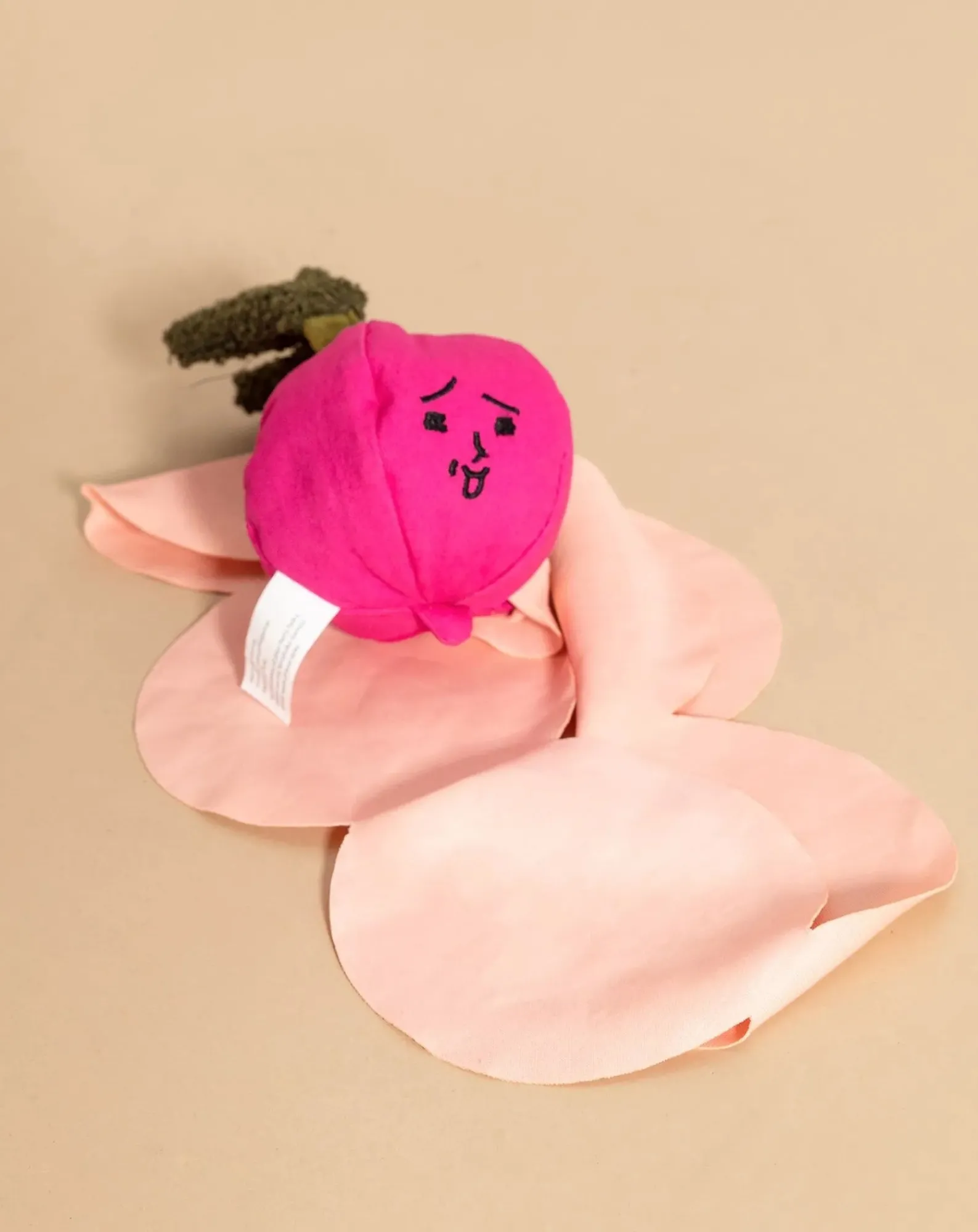 The Furry Folks Accessoires Animaux-Radish digging toy Rose