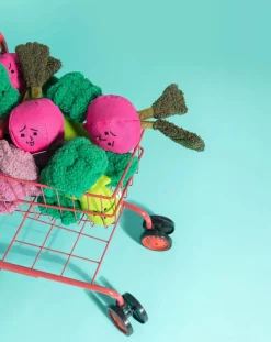 The Furry Folks Accessoires Animaux-Red Cabbage digging toy Rose