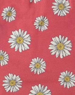 Pockies Chaussettes, Sous-Vêtements-Red Flowers Organic Cotton boxer shorts Rouge