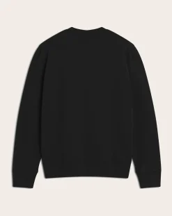 Maison Kitsuné Sweats-Regular Fit Cotton Fox Head Sweatshirt Noir