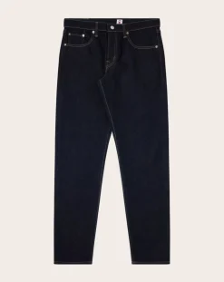Edwin Pantalons, Jeans-Regular Tapered Jeans Bleu foncé