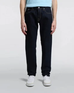 Edwin Pantalons, Jeans-Regular Tapered Jeans Bleu foncé