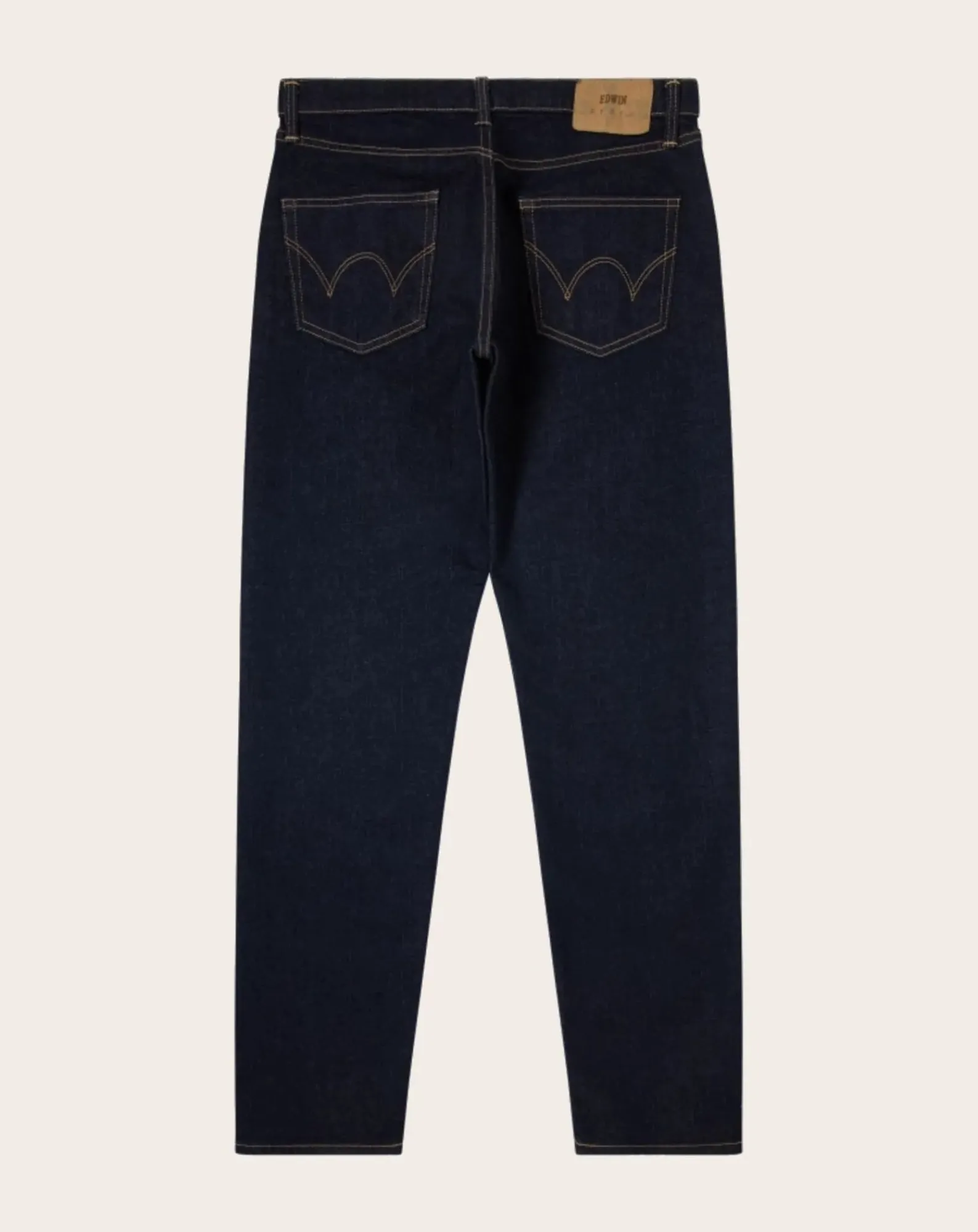 Edwin Pantalons, Jeans-Regular Tapered Jeans Bleu foncé