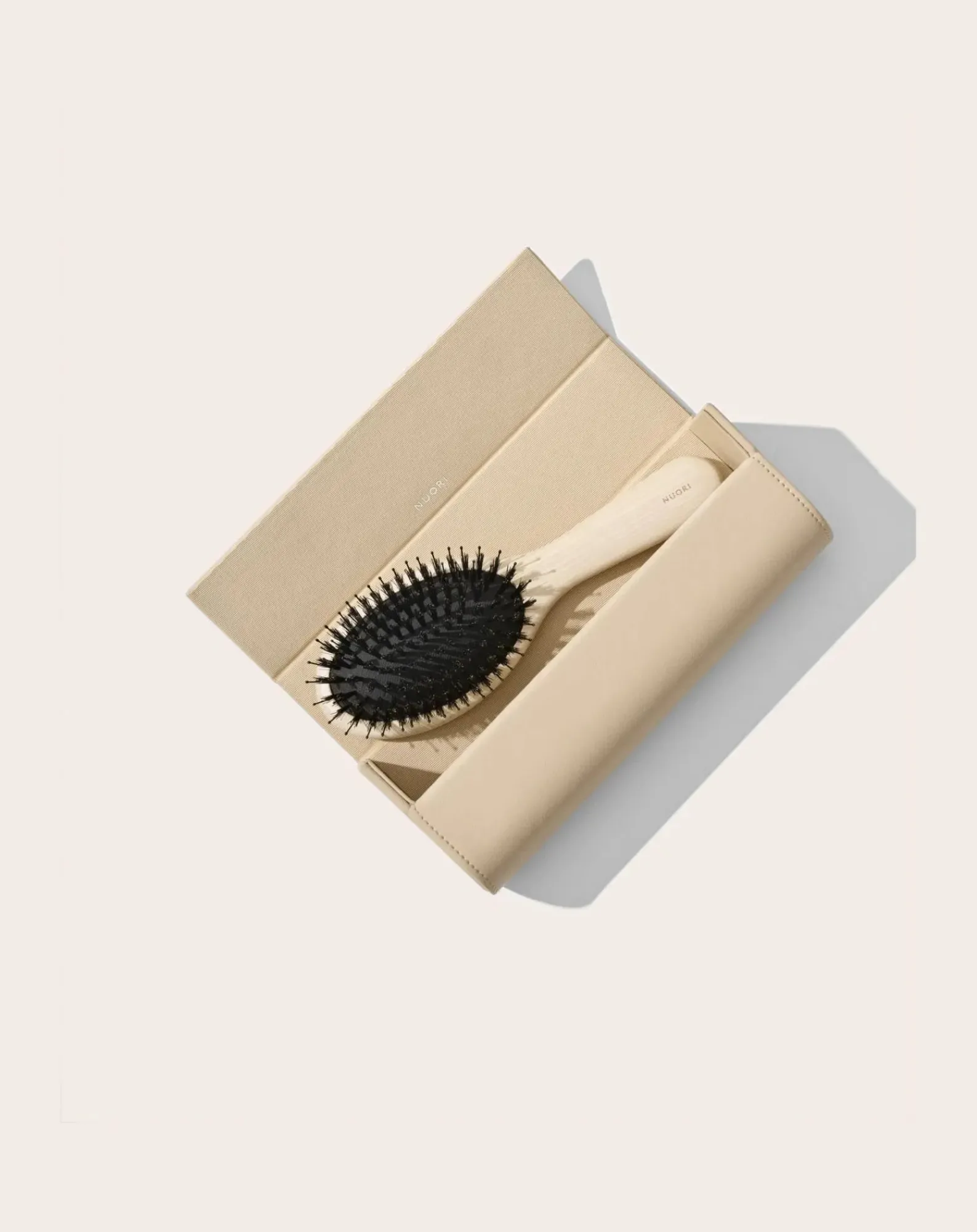 Nuori Soins Des Cheveux|Brosses, Peignes-Revitalizing Ash Wood Hairbrush Naturel