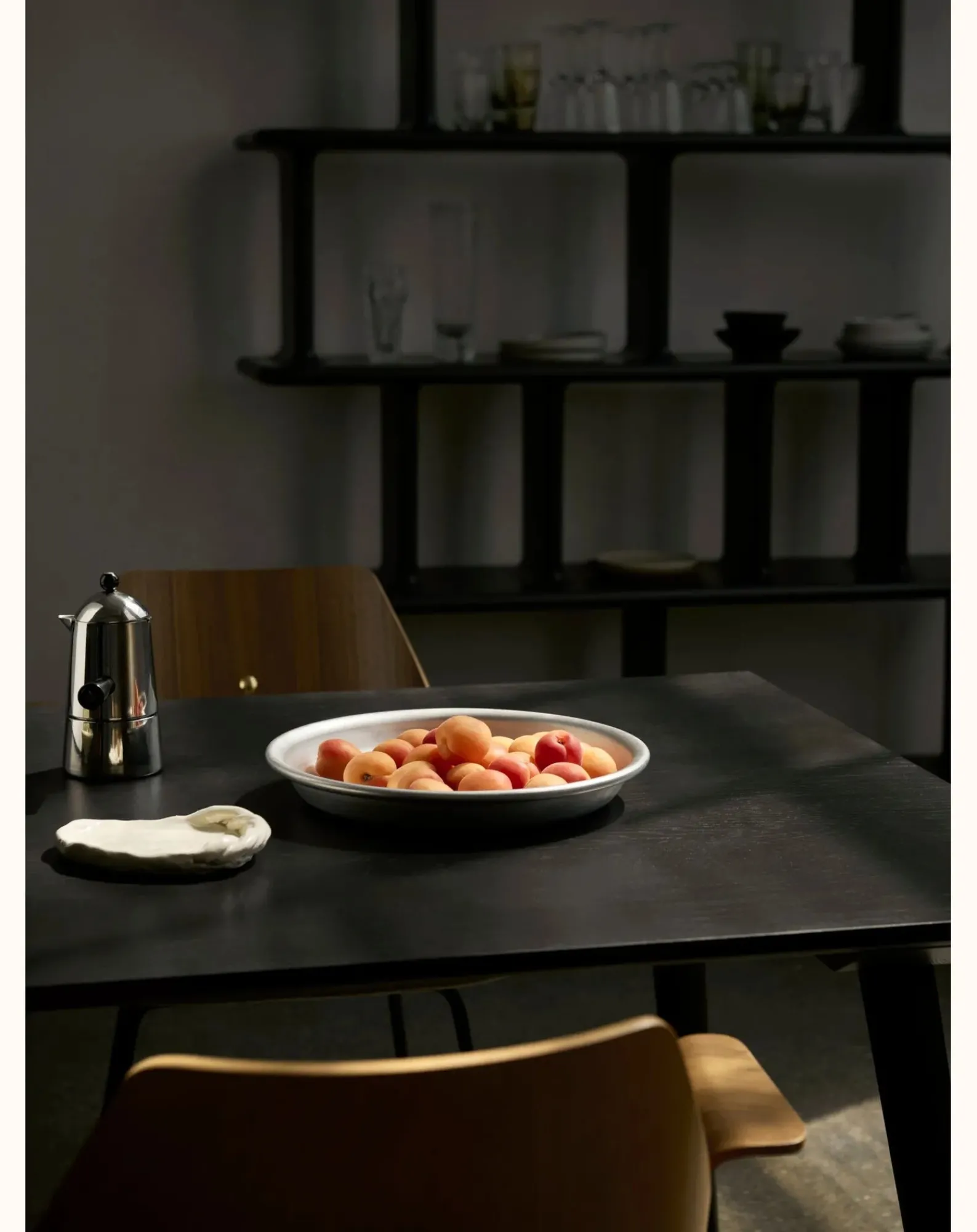 & Tradition Chaises, Tabourets-RFH RD7 chair, Robin Day Gris foncé