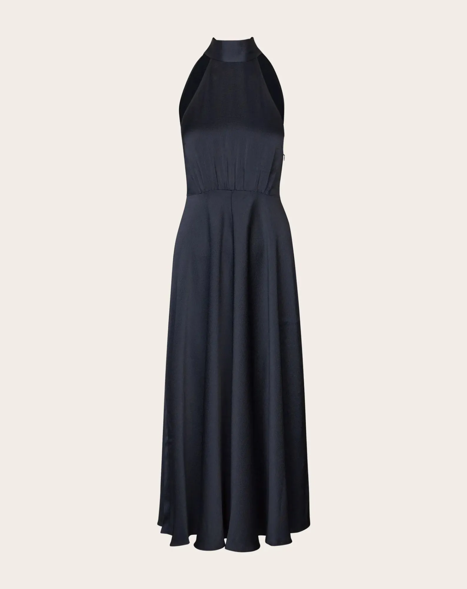 Samsoe Samsoe Robes, Jupes-Rheo satin maxi dress Bleu marine