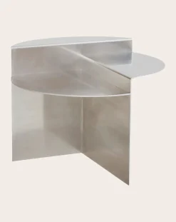 Frama Tables, Bureaux-Rivet Side Table Aluminium
