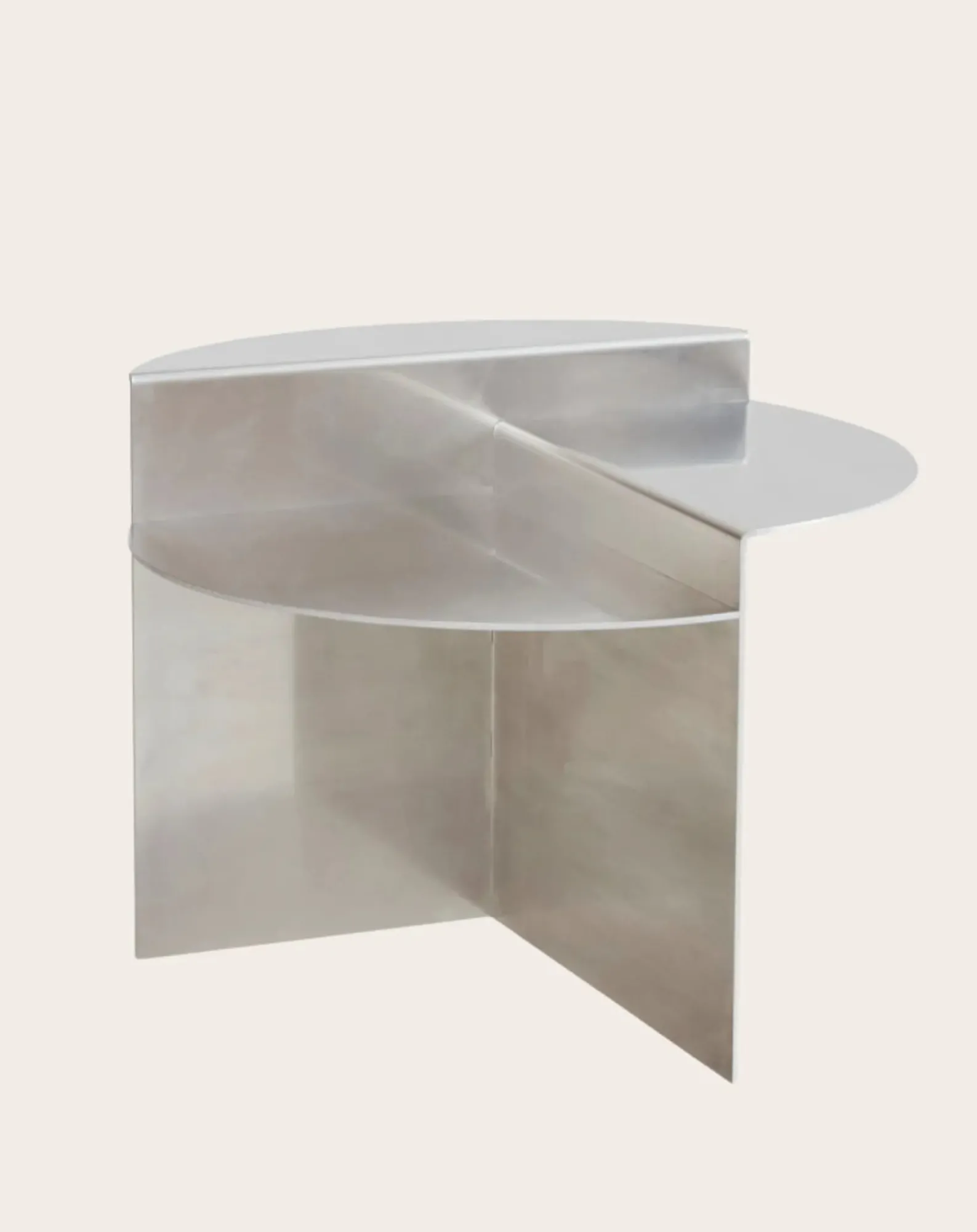 Frama Tables, Bureaux-Rivet Side Table Aluminium