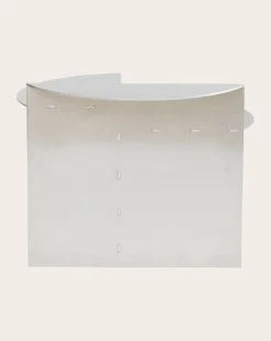 Frama Tables, Bureaux-Rivet Side Table Aluminium
