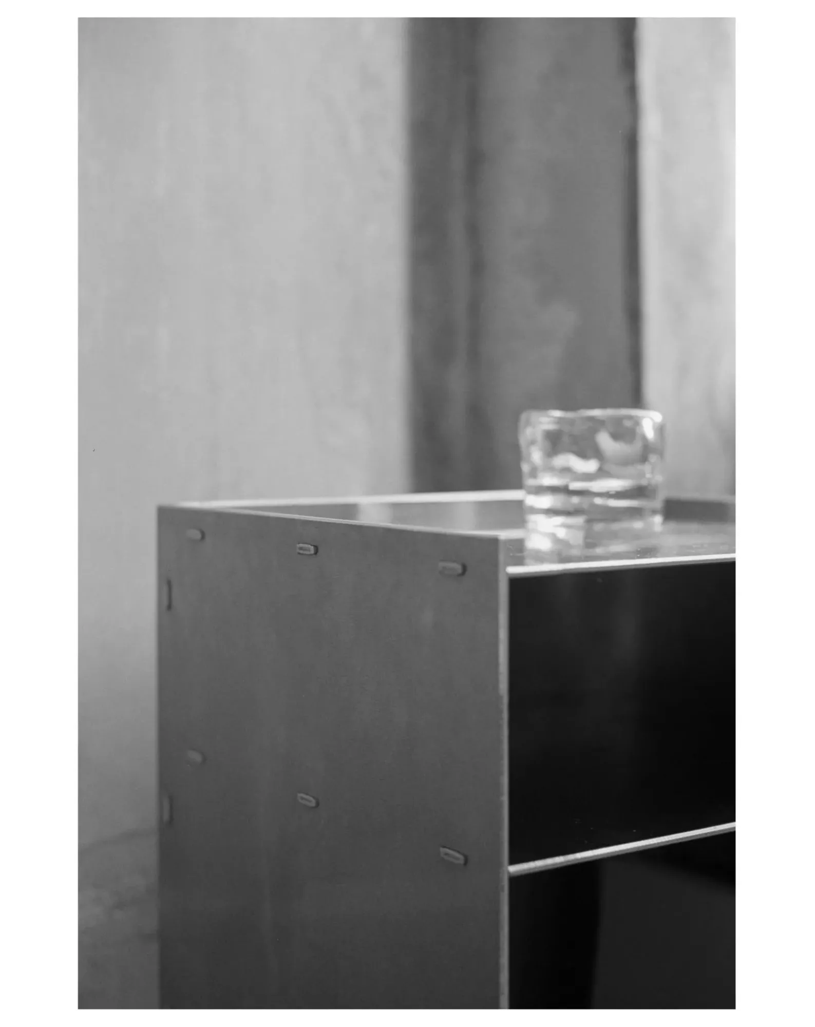 Frama Tables, Bureaux-Rivet Box Side Table Aluminium