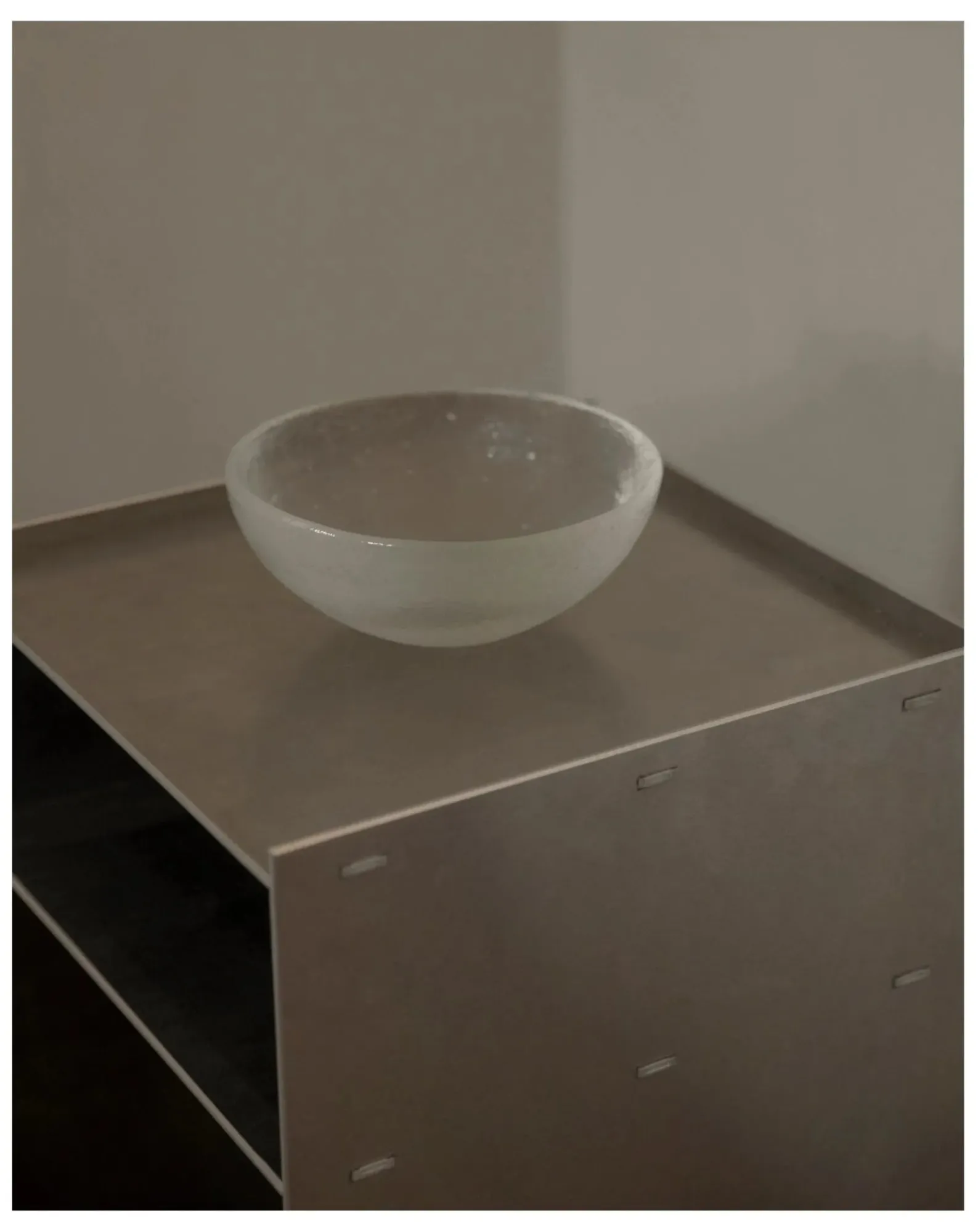 Frama Tables, Bureaux-Rivet Box Side Table Aluminium