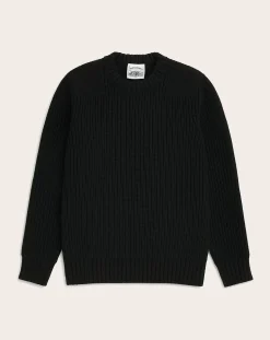 S.N.S Herning Pulls, Gilets-Robust Wool Sweater Noir