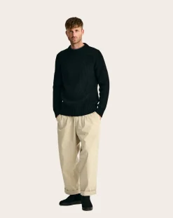 S.N.S Herning Pulls, Gilets-Robust Wool Sweater Noir