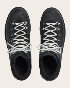 Diemme Boots-Roccia Vet Gomma leather boots Noir