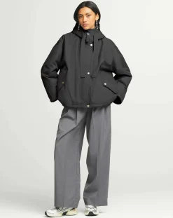 g-lab Vestes, Manteaux-Rosie parka Noir