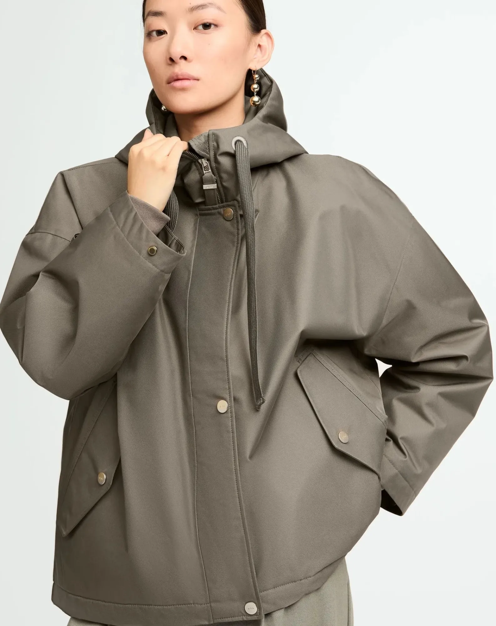 g-lab Vestes, Manteaux-Rosie parka Taupe