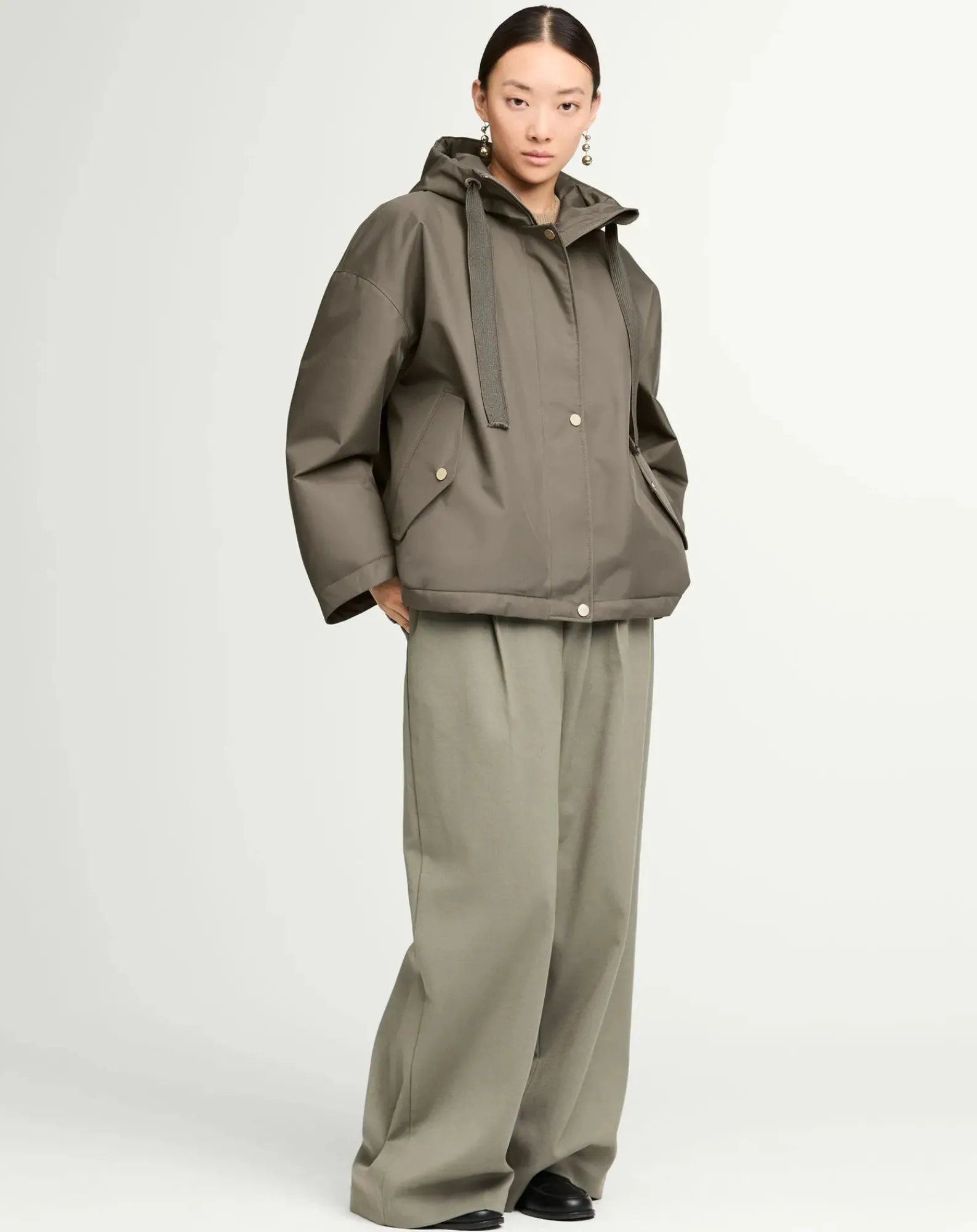 g-lab Vestes, Manteaux-Rosie parka Taupe