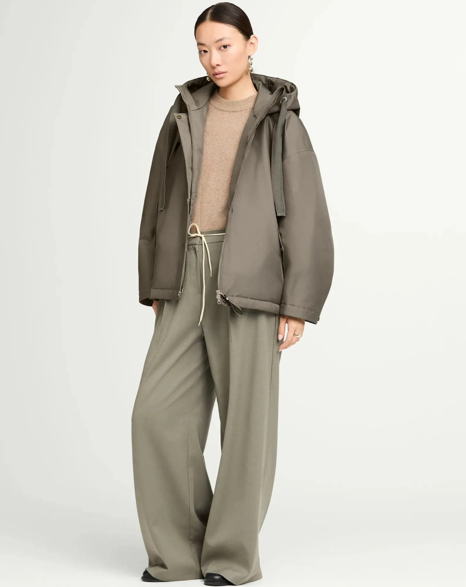 g-lab Vestes, Manteaux-Rosie parka Taupe
