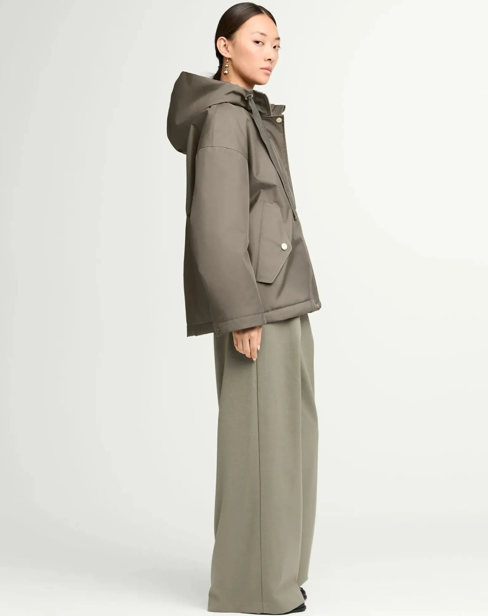 g-lab Vestes, Manteaux-Rosie parka Taupe