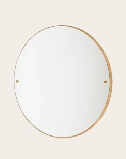 Frama Miroirs-Round CM1 Wooden Mirror Chêne