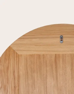 Frama Miroirs-Round CM1 Wooden Mirror Chêne