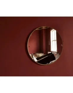 Frama Miroirs-Round CM1 Wooden Mirror Chêne