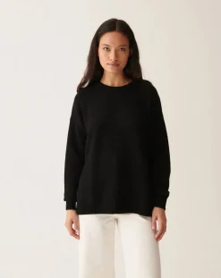 Bompard Pulls, Gilets-Round Neck Sweater Cashmere Noir
