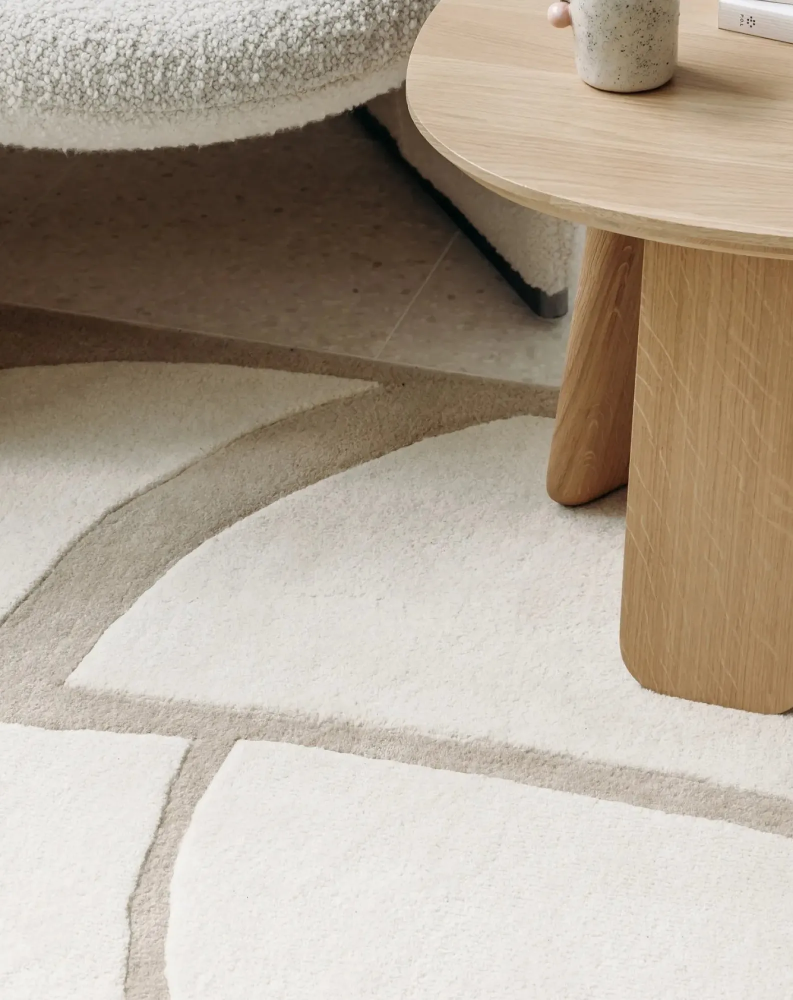 Edito Tapis-Sail carpet Beige