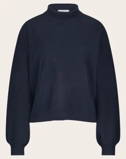 By Bar Pulls, Gilets-Samm Merino Wool Sweater Bleu nuit