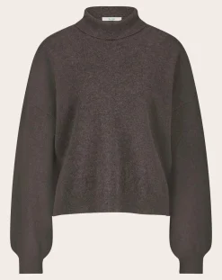 By Bar Pulls, Gilets-Samm Merino Wool Sweater Marron