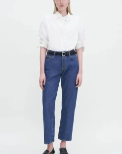 Filippa K Blouses, Chemises-Sammy shirt in cotton poplin Blanc