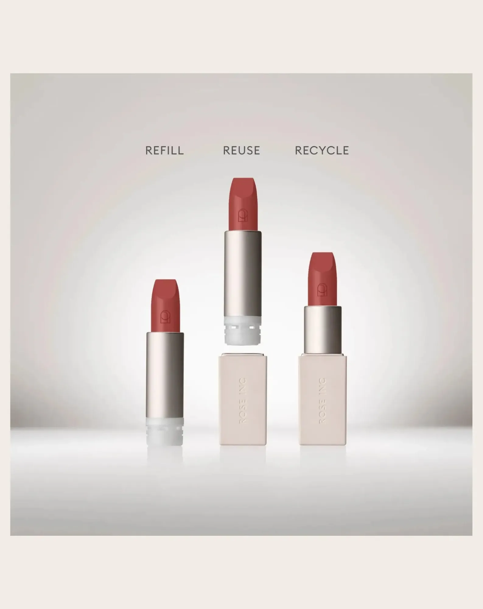 Rose Inc Maquillage-Satin lipstick refill Persuasive