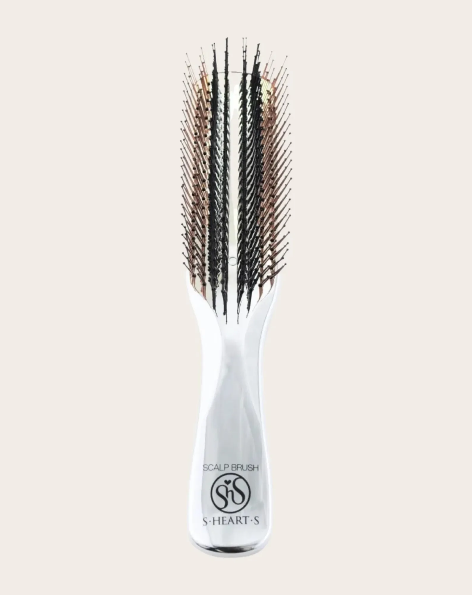 S.Heart.S Soins Des Cheveux|Brosses, Peignes-Scalp+ Hairbrush for Thick Hair Argenté