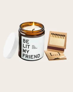 BE [...] MY FRIEND Bougies, Senteurs-Scented Candle - Orange and Incense Transparent