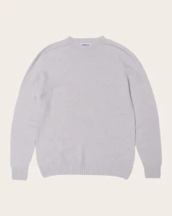 Origin Knitwear Pulls, Gilets-Seamless Crew Swansdown sweater in lambswool Beige