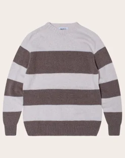 Origin Knitwear Pulls, Gilets-Seamless Wool Sweater Lilas