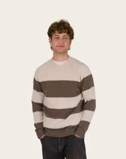 Origin Knitwear Pulls, Gilets-Seamless Wool Sweater Lilas
