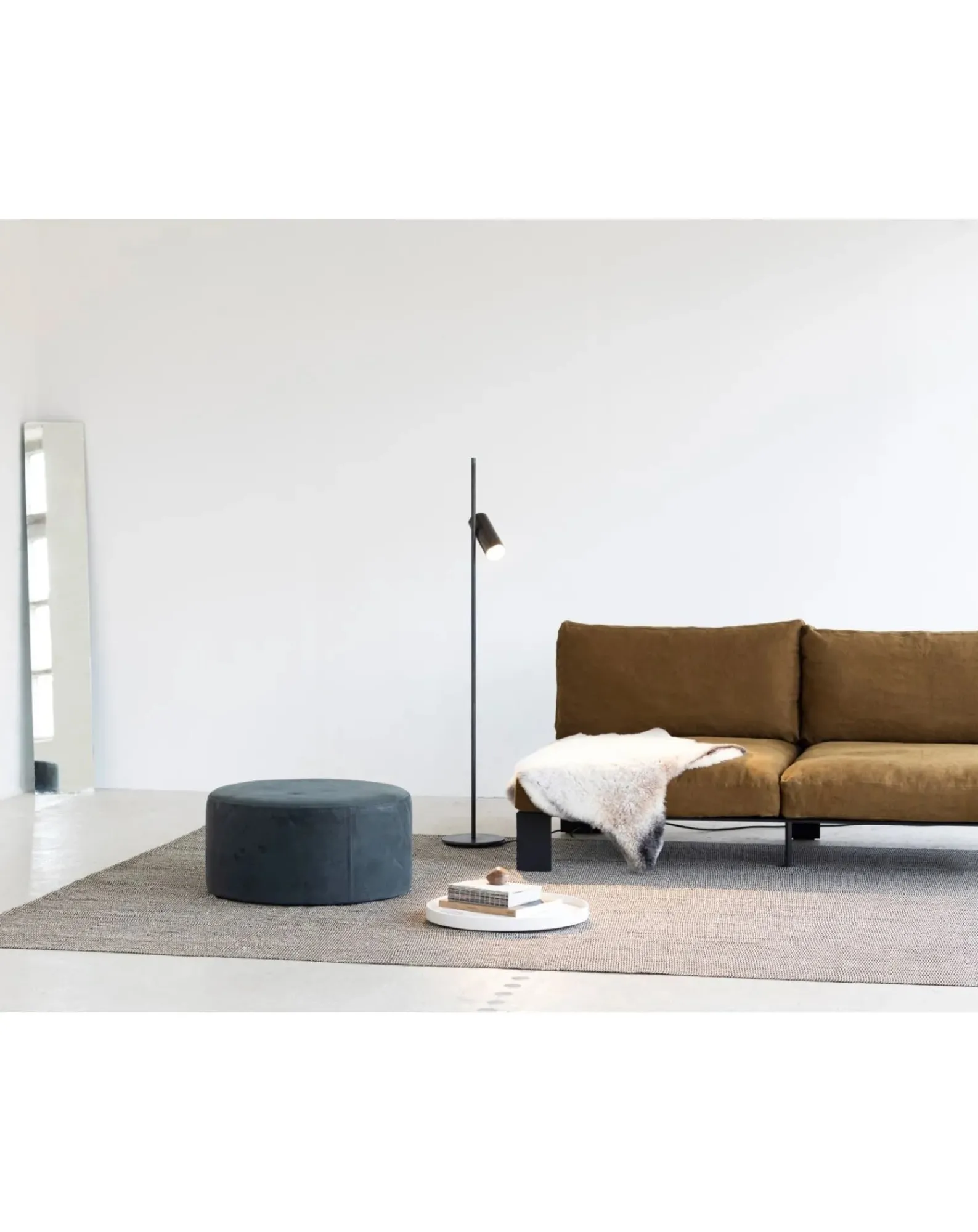Serax Fauteuils, Canapés-2-Seater Linen Sofa Jaune moutarde