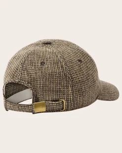 Soeur Bonnets, Cagoules, Gants-Serena cap Virgin wool checks Marron