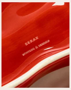 Serax Vaisselle-Serving dishes, Wouter & Hendrix - Set of 3 Rouge