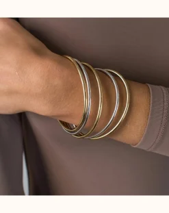 Jenny Bird Bracelets-Set of 5 Dane Wedding Band Bracelets Doré/Argenté